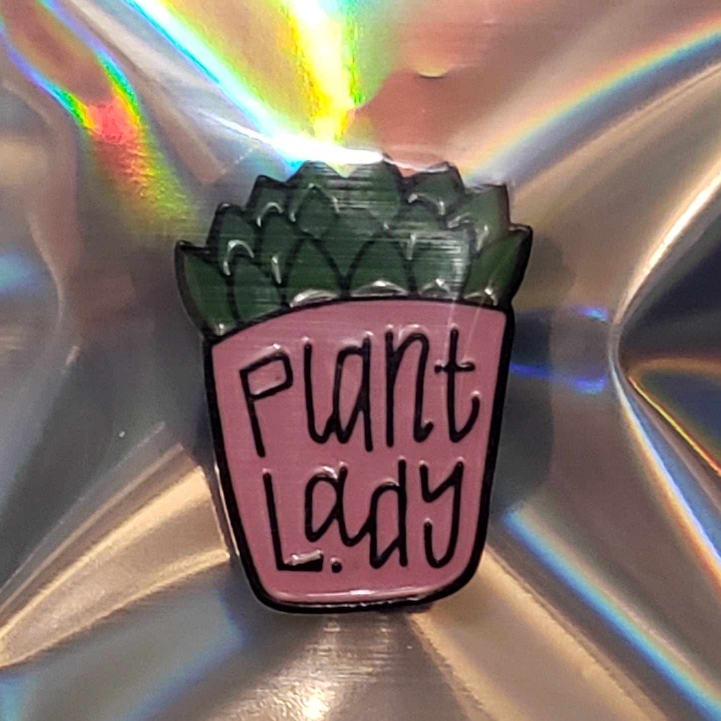 : plant lady : pin