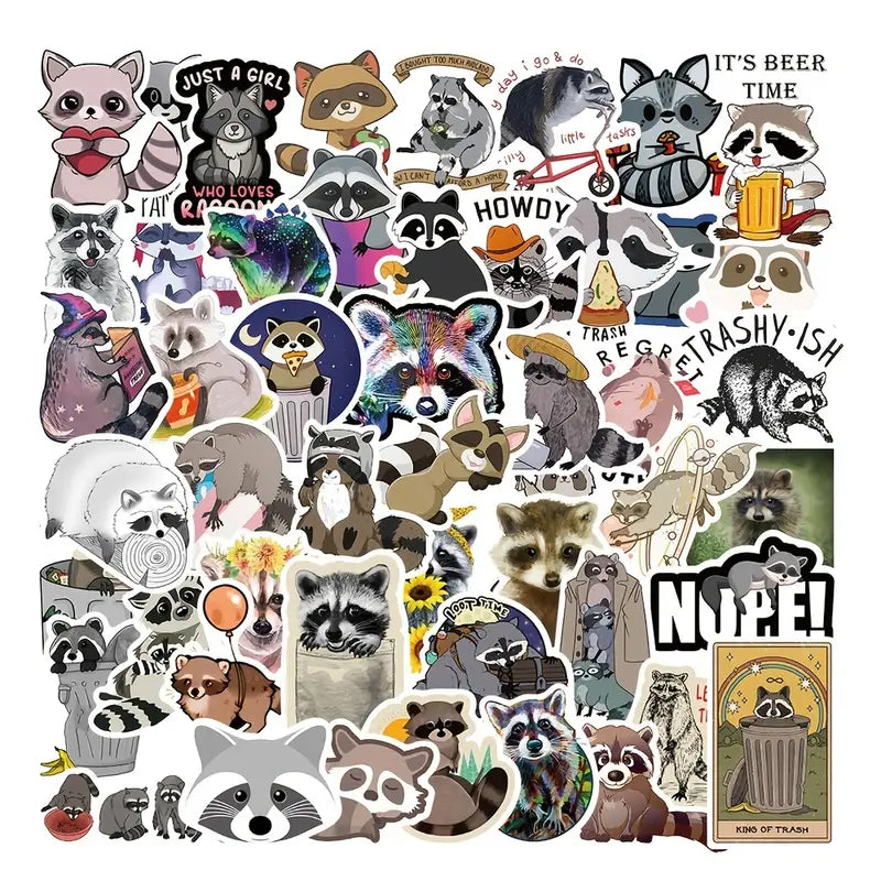 Raccoon Sticker Pack