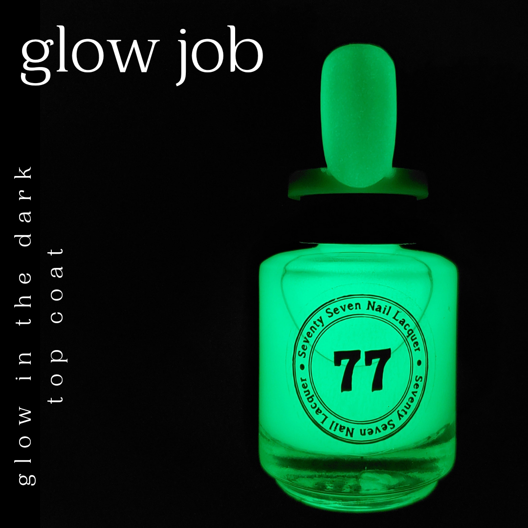 glow job : glow in the dark top coat